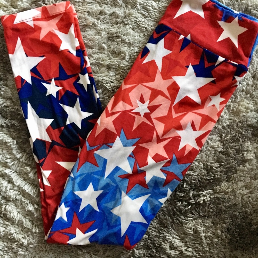 New LuLaRoe OS Ombré Stars Leggings
